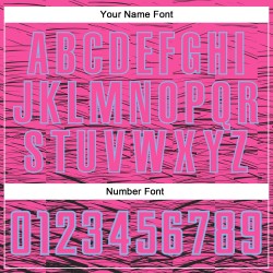 Maillot de football personnalisé rose, noir et bleu clair, sublimé Maillot de football personnalisé rose, noir et bleu clair, sublimé