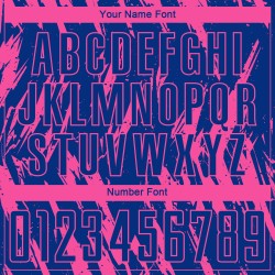 Maillot de football personnalisé rose royal par sublimation Maillot de football personnalisé rose royal par sublimation