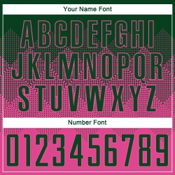 Maillot de football personnalisé rose vert sublimé Maillot de football personnalisé rose vert sublimé