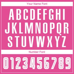 Maillot de football personnalisé rose, blanc et noir, effet dégradé par sublimation Maillot de football personnalisé rose, blanc et noir, effet dégradé par sublimation