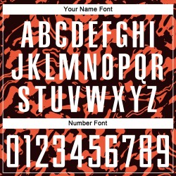 Maillot de football personnalisé par sublimation orange, blanc et noir Maillot de football personnalisé par sublimation orange, blanc et noir